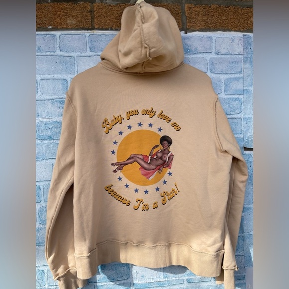 FLANEUR X HOODSTAR I’M STAR ZIP UP HOODIE SIZE LARGE - Picture 8 of 16